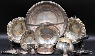 SILVER. Assorted Sterling, English Silver, and