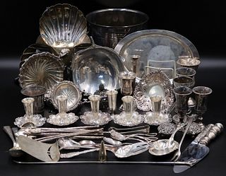 SILVER. Assorted Grouping of Sterling, Continental