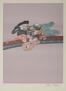 FRANCIS BACON (1909-1992): UNTITLED, FROM TRIPTYCH IN MEMORY OF GEORGE DYER