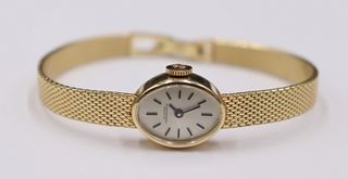 JEWELRY. Lady's Girard Perregaux 14kt Gold Watch.