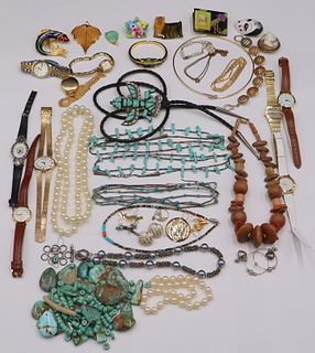 JEWELERY. Assorted Grouping of Costume Jewelry and