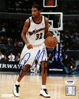 Wizards Richard Hamilton Signed  8X10 Photo Autographed PSA/DNA #U25410