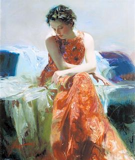 Guiseppe D'angelico Pino (Pino Daeni), (American, 1935-2010), Solace