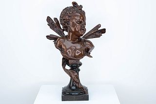 Ruffino Besserdich "Psyche" Bronze Sculpture
