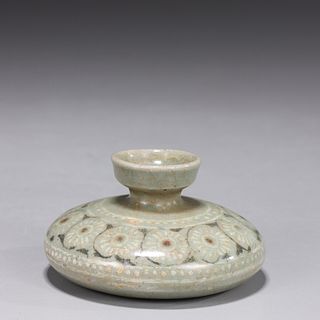 Korean Celadon Glazed Ceramic Jarlet