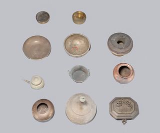 Large Group of Various Indian Metalworks