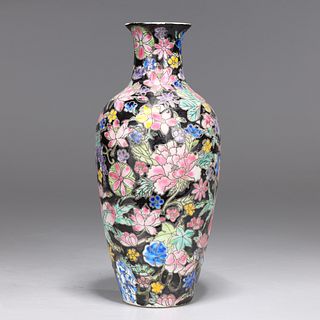 Chinese Porcelain Mille Fleur Vase