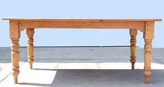 Large Vintage American Wood Table