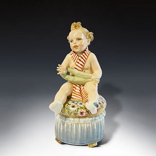 Early XX Century Italian porcelain figureÂ 