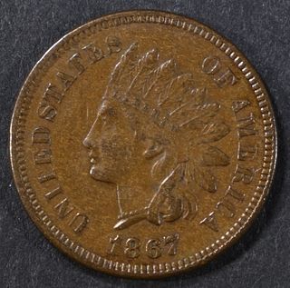 1867 INDIAN CENT  AU