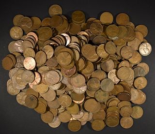 495 MIXED DATE CIRC LINCOLN WHEAT CENTS