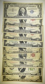 MIXED LOT OF CURRENCY: