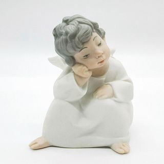 Angel Thinking 1014539 - Lladro Porcelain Figurine