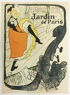 Henri Tolouse-Lautrec (After) - Jane Avril
