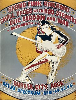 Spencer Z - Grand Funk Railroad Gig Poster