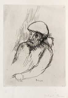Pierre Bonnard - Portait of Auguste Renoir