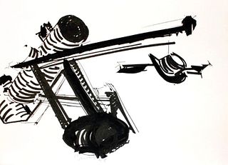 Mark Di Suvero, one plate from "The New York Collection