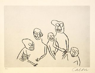 Alexander Calder - Santa Claus VI