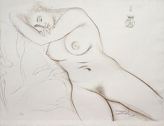 Salvador Dali - Sleeping Woman
