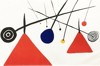 Alexander Calder - Spirals Circles and Triangles