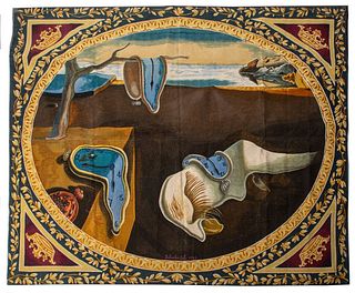 Salvador Dali "The Persistence of Memory" Tapestry