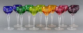 Nachtmann Traube Cut Crystal Wine Glasses, 12