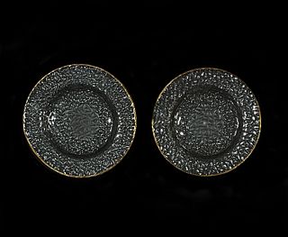 Pair of Crystal Plates