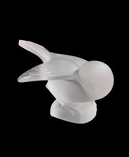 Lalique France Glass Bird Figure