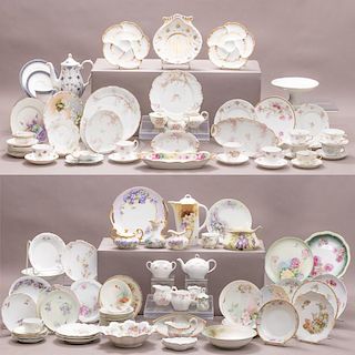 A Miscellaneous Collection of Continental and English Porcelain Serving and Decorative Items, 20th Century,
