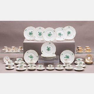 A Miscellaneous Collection of Porcelain Serving Items, 20th Century,