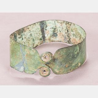 A Bronze Age Warrior Belt, Possibly from Austria or Denmark.