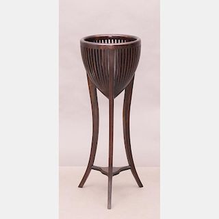 A Regency Style Plant Stand, 20th Century,