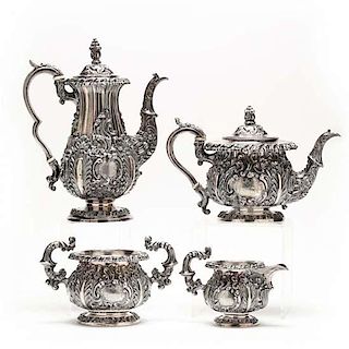 A George III Silver Tea & Coffee Service 
