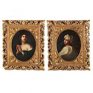 Pair of Grand Tour Paintings after Old Masters 