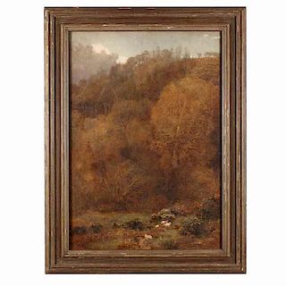 John William North (English, 1842-1924),Combe Paradise, Quantock Hills, Somersetshire 