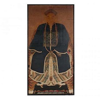 Chinese Ancestor Portrait 