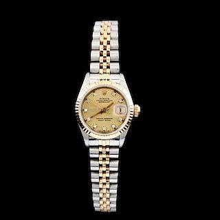 Lady's Oyster Perpetual Datejust Watch, Rolex 