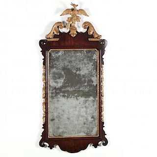 American Chippendale Looking Glass 