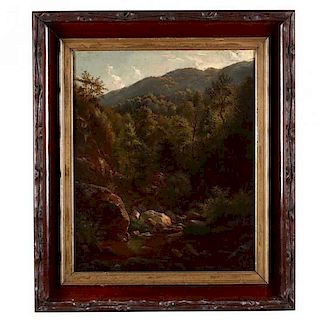 Gottlieb Daniel Paul Weber (1823-1916), Mountain Landscape 