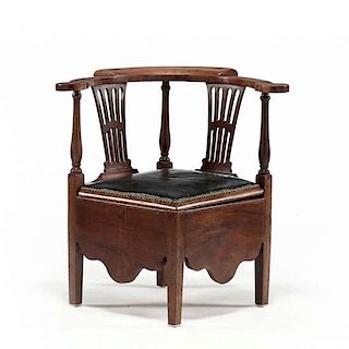 Chippendale Necessary Corner Chair 