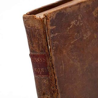 18th Century American Edition of Robert Burns Poetry 