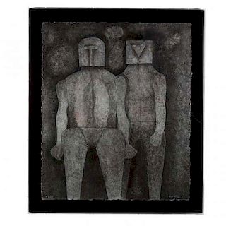 Rufino Tamayo (Mexican, 1899-1991), Dos Hermanos (Two Brothers) 