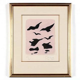 Georges Braque (Fr., 1882-1963),Oiseaux (Birds) 