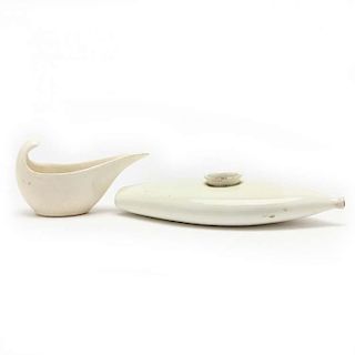 Two Ceramic Nursing Items 