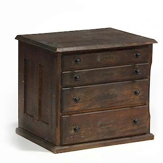 Vintage Opthalmic Cabinet 