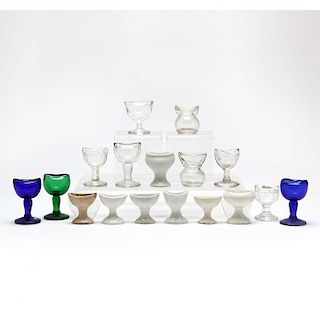 Collection of Vintage Eye Wash Cups 