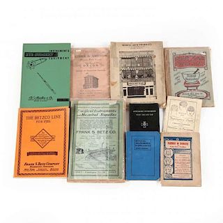 American Medical Catalogues and Related Ephemera 