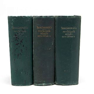 Three Truax, Greene & Co. Medical Supply Catalogues 