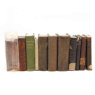 Twelve 19th-Early 20th Century Medical Books 