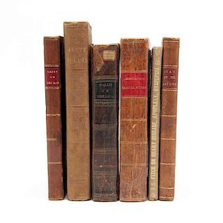 Six 18th and 19th Century Medical Books on Diverse Topics 